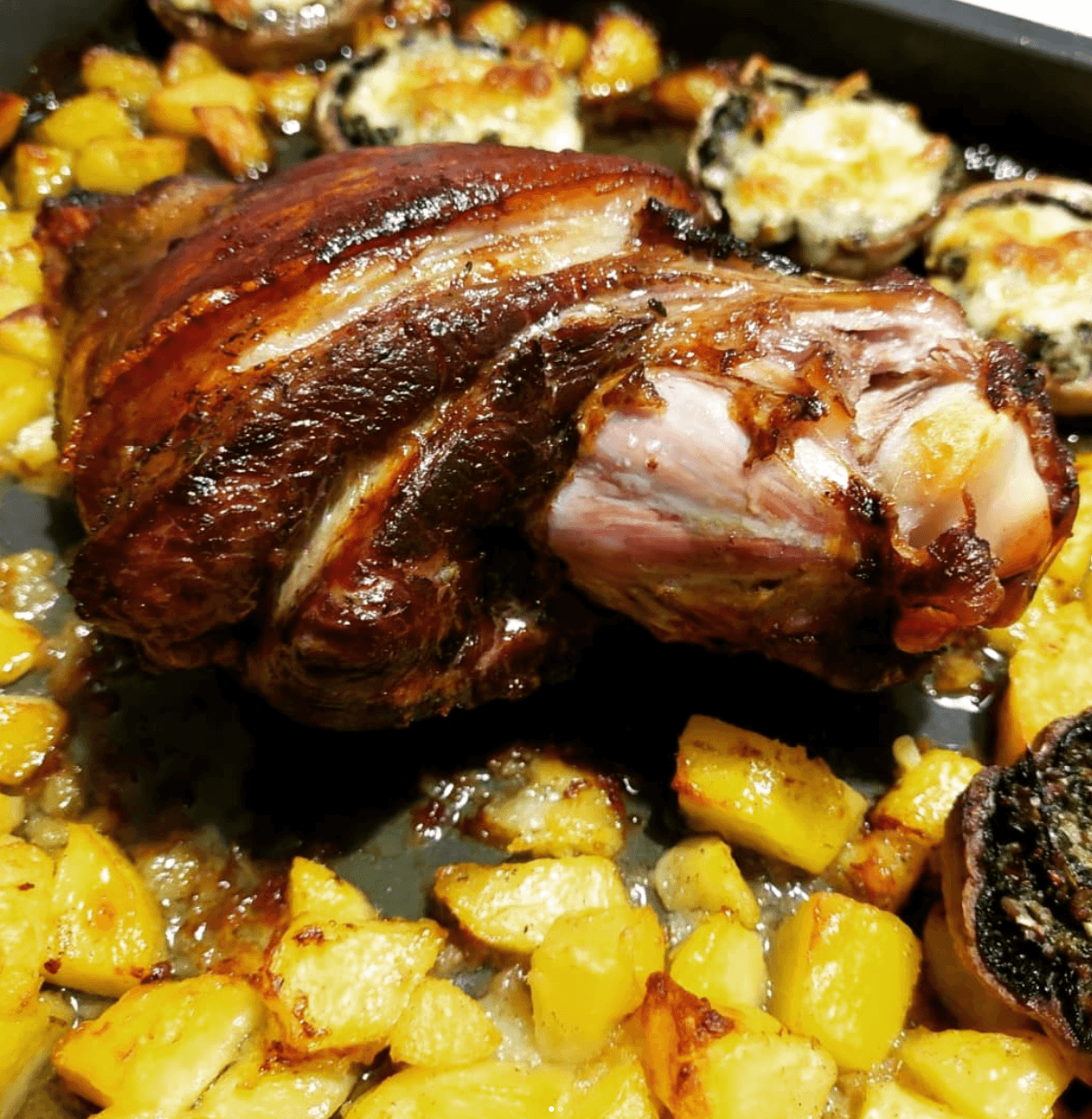 Csülök "pékné" készre sous-vide-álva