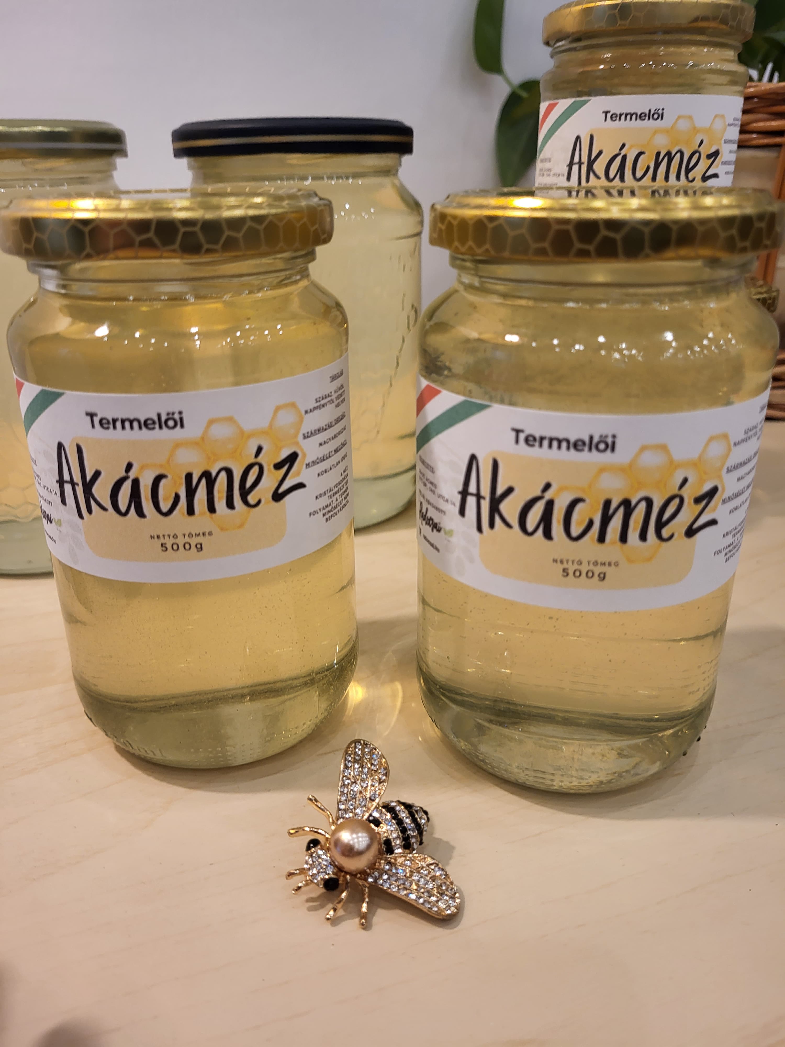 Termelői akácméz – 500 g - 1