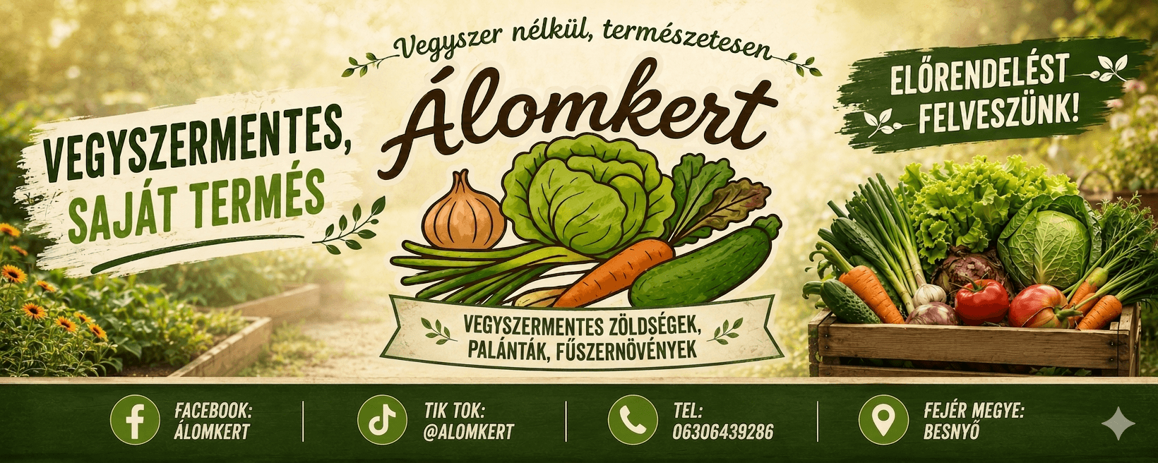 Álomkert A&M cover